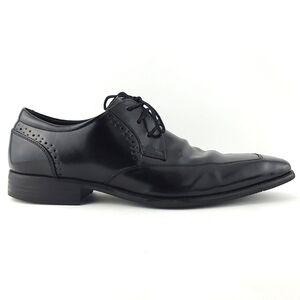 Stacy Adams  Men's Black Cap Toe Dress Formal Lace Up Shoes Size 9.5M